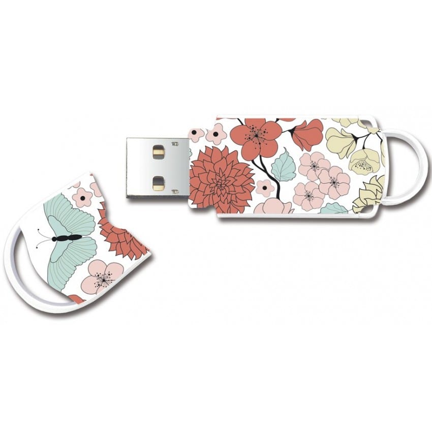 Clé USB 2.0 INTEGRAL Xpression "Butterfly" - 16 GB