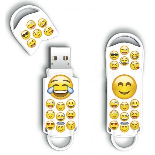 INTEGRAL - Clé USB 2.0 Xpression "Emoji" - 8 GB