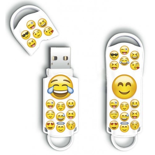 Clé USB 2.0 INTEGRAL Xpression "Emoji" - 8 GB