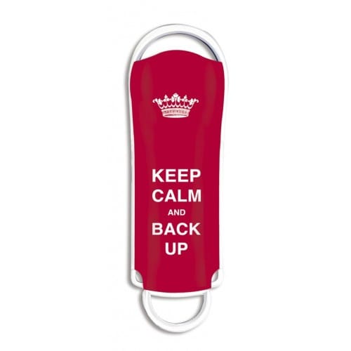 INTEGRAL - Clé USB 2.0 Xpression "Keep Calm and Back Up" - 8 GB (Rouge)