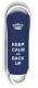 Clé USB 2.0 INTEGRAL Xpression "Keep Calm and Back Up" - 8 GB (Bleue)