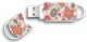 Clé USB 2.0 INTEGRAL Xpression "Floral " - 8 GB