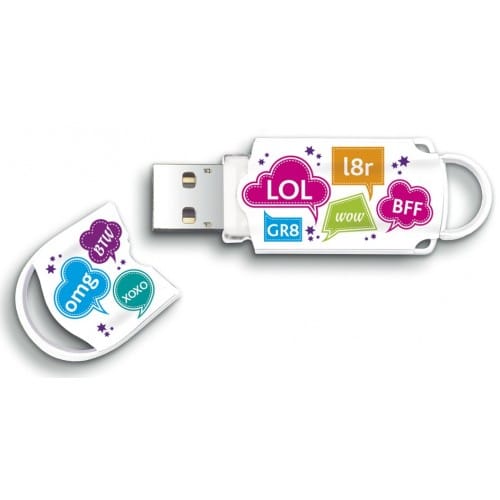 Clé USB 2.0 INTEGRAL Xpression "Txt" - 8 GB