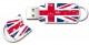 Clé USB 2.0 INTEGRAL Xpression "Union Jack" 8 GB