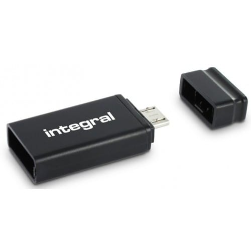 INTEGRAL - Adaptateur USB OTG pour smartphone/tablette (Micro-USB / USB)