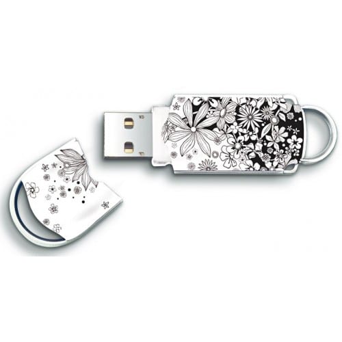 INTEGRAL - Clé USB 2.0 Xpression "Flowers" - 8 GB
