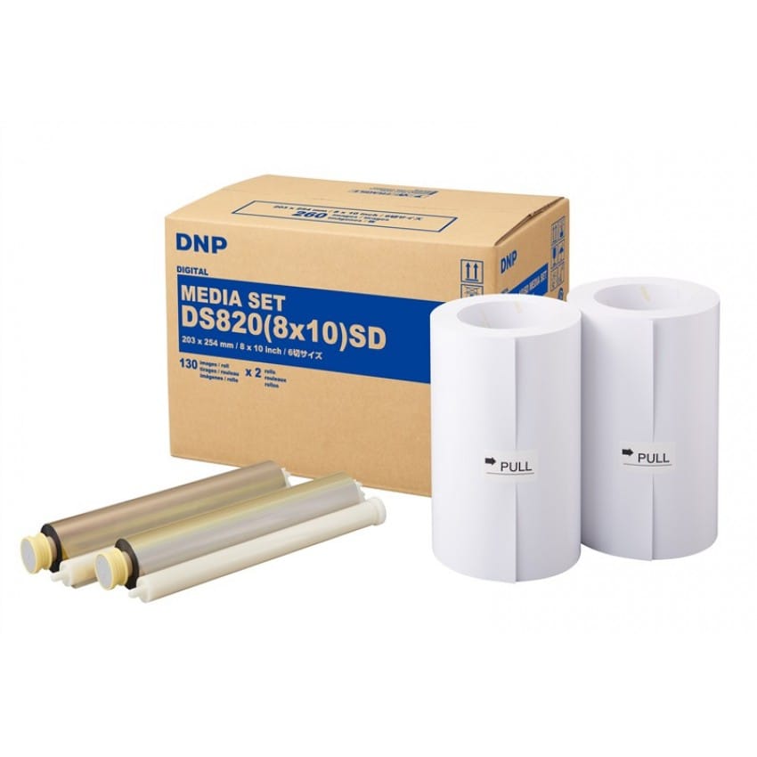 Consommable thermique DNP pour DS820 (Standard Digital) - 20x25cm - 260 tirages