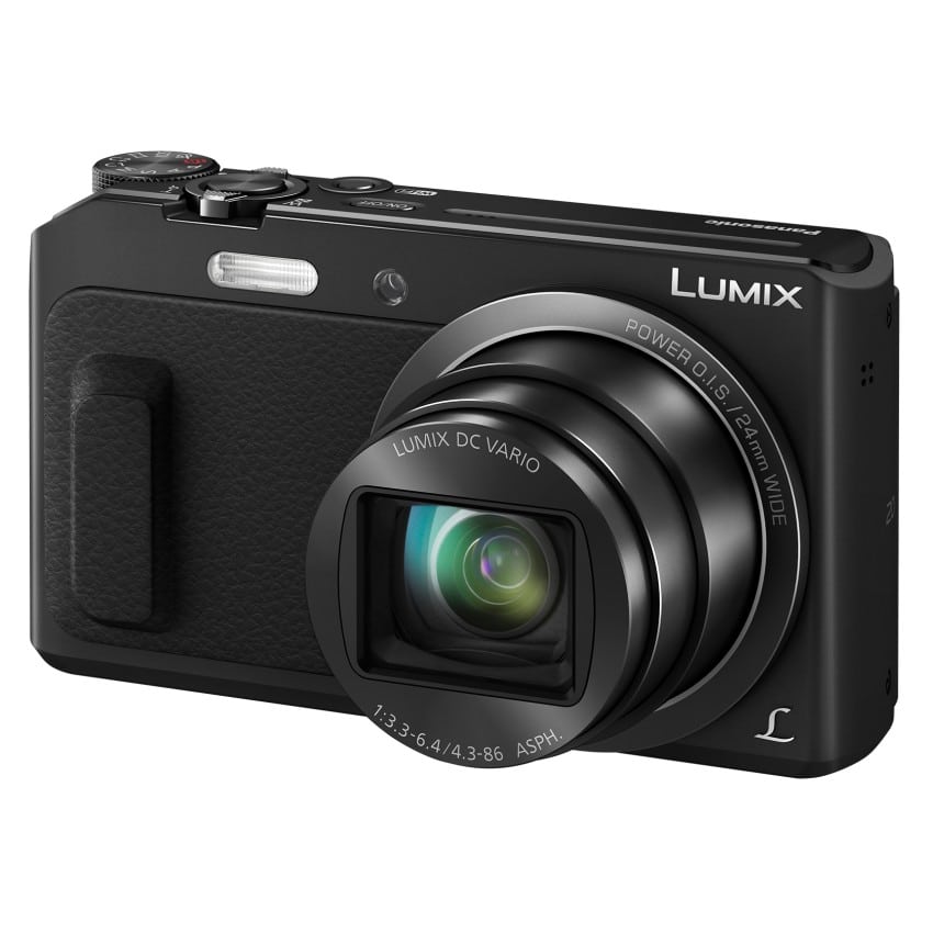 Appareil compact numérique PANASONIC DMC-TZ57 (noir) 16Mpx - zoom 20x (24-480mm) écran 7,7cm orientable à 180° Vidéo Full HD - W