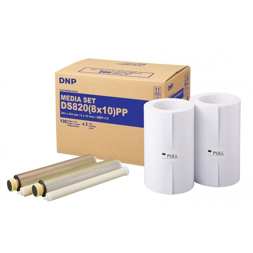 Consommable thermique DNP pour DS820 (Pure Premium Digital) - 20x25cm - 260 tirages