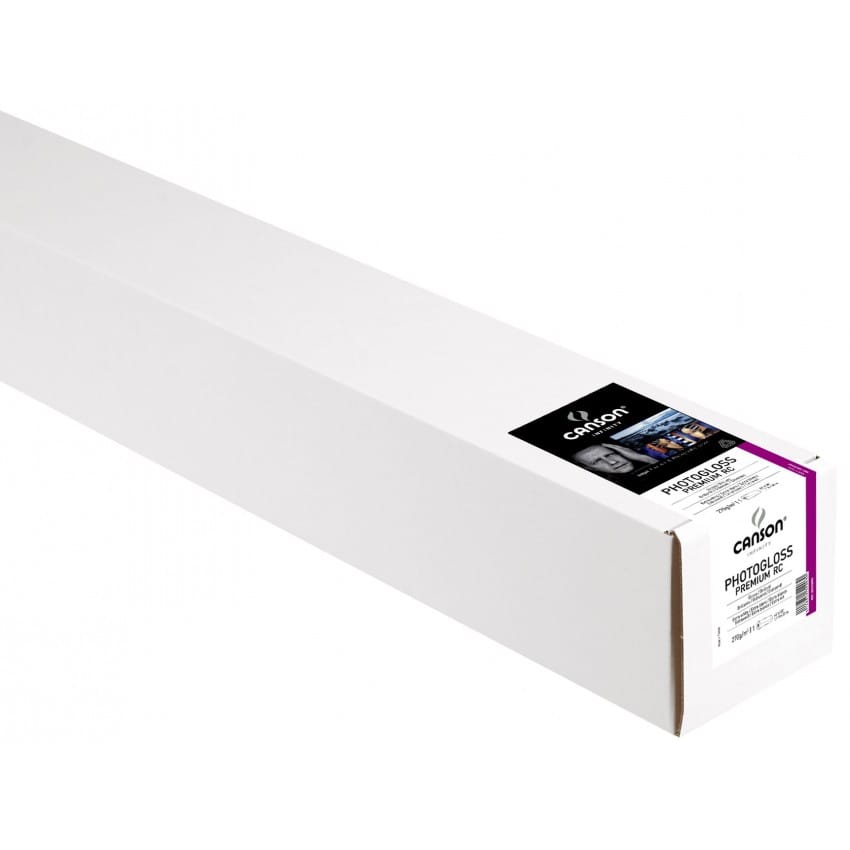 Papier jet d'encre CANSON Infinity Photogloss Premium RC extra blanc 270g - 44" (111,8cm) - 30m