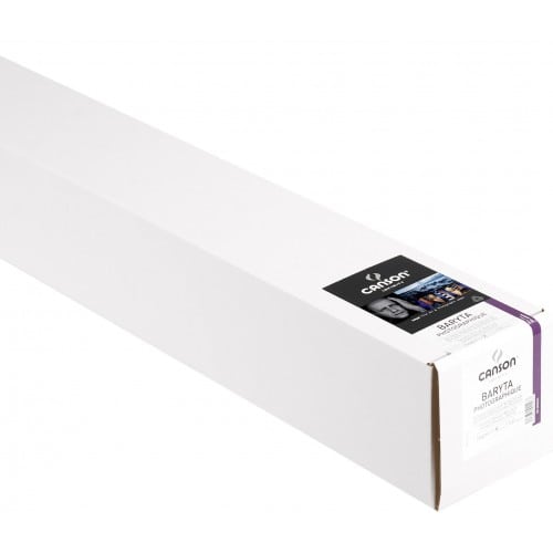 Papier jet d'encre CANSON Infinity Baryta Photographique blanc satiné 310g - 44" (111,8cm) - 15,24m
