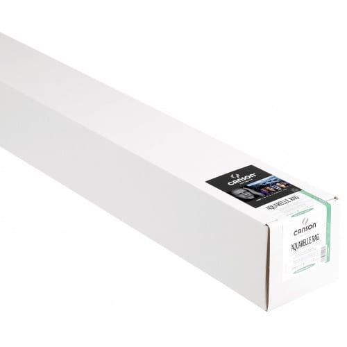 CANSON - Papier jet d'encre Infinity Arches Aquarelle Rag blanc pur mat 240g - 44" (111,8cm) - 15,24m