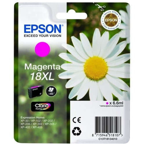EPSON - Cartouche d'encre T181340 Pâquerette - Magenta XL