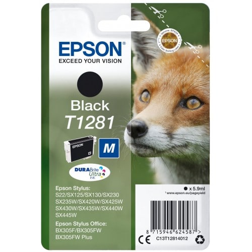 EPSON - Cartouche d'encre T128140 Renard - Noir