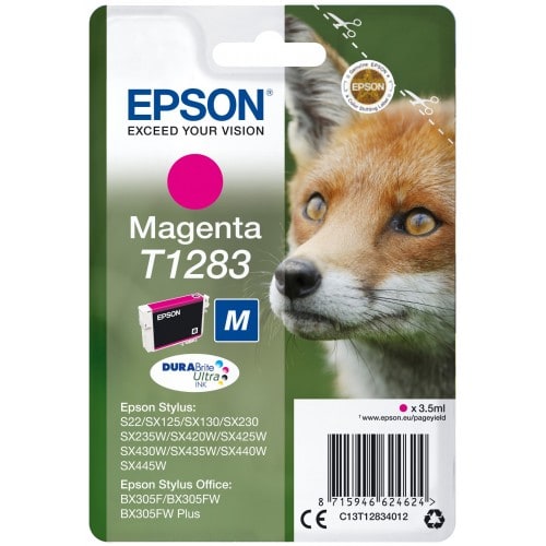 EPSON - Cartouche d'encre T128340 Renard - Magenta