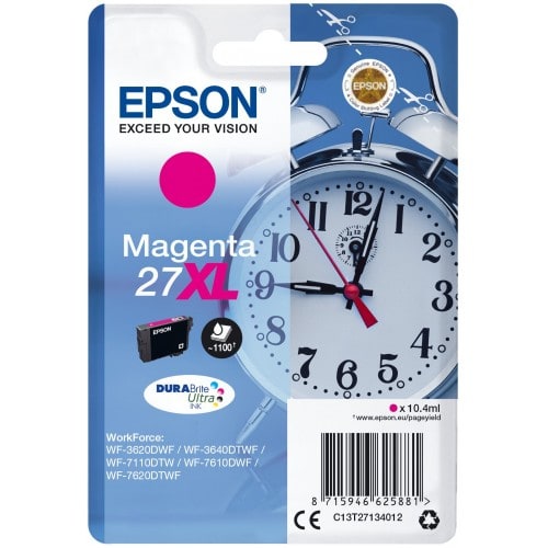 EPSON - Cartouche d'encre T271340 Réveil n°27 - Magenta XL