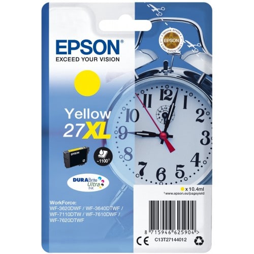 EPSON - Cartouche d'encre T271440 Réveil n°27 - Jaune XL