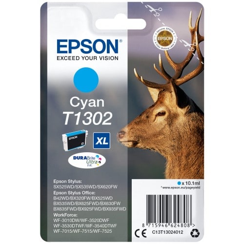 EPSON - Cartouche d'encre T130240 Cerf - Cyan XL