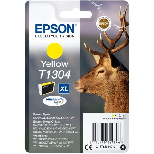 EPSON - Cartouche d'encre T130440 Cerf - Jaune XL