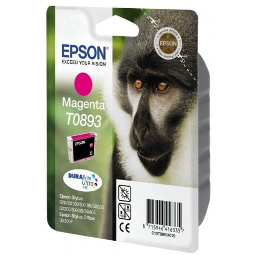 EPSON - Cartouche d'encre T089340 Singe - Magenta