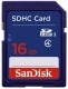 Carte mémoire SD SANDISK SDHC/XC Classe 4 16 GB