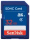 Carte mémoire SD SANDISK SDHC/XC Classe 4 32 GB