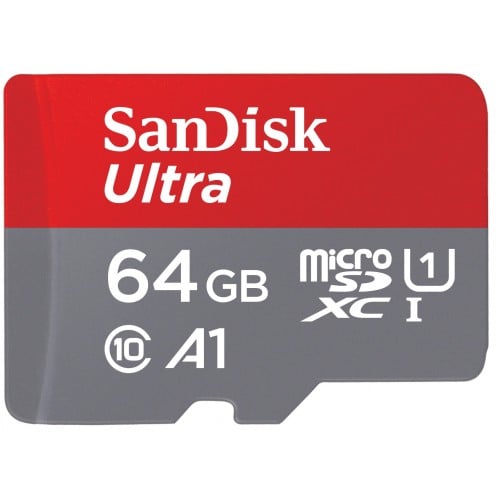 SANDISK - Carte mémoire SD micro micro SDXC Ultra UHS-I Classe 10 (100Mo/s   667x) 64 GB