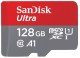 Carte mémoire SD micro SANDISK micro SDXC Ultra UHS-I Classe 10 (100Mo/s   667x) 128 GB