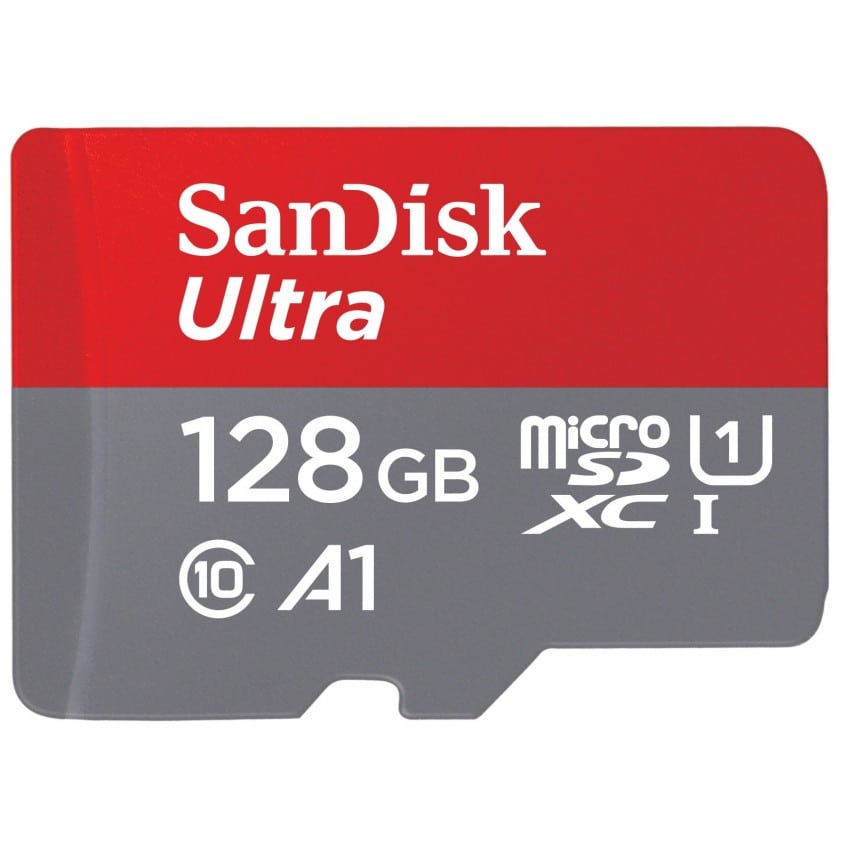 Carte mémoire SD micro SANDISK micro SDXC Ultra UHS-I Classe 10 (100Mo/s   667x) 128 GB