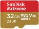 Carte mémoire SD micro SANDISK micro SDHC Extrême M Mobile UHS-I A1 V30 Classe 10 (100Mo/s   667x) 32 GB