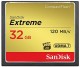 Carte mémoire Compact Flash SANDISK CompactFlash Extrême Classe 10 (120Mo/s   800x) 32 GB