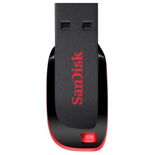 SANDISK - Clé USB 2.0 Cruzer Blade 128 GB