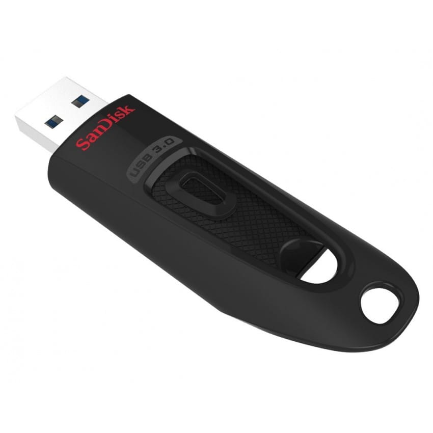 Clé USB 3.0 SANDISK Cruzer Ultra 128 GB - USB 3.0 (80MB/s)