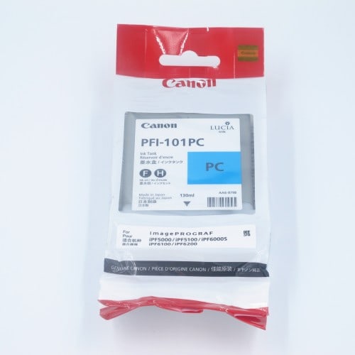 CANON - Cartouche d'encre traceur IPF5100/6100 - Cyan Photo - 130ml - PFI-101PC