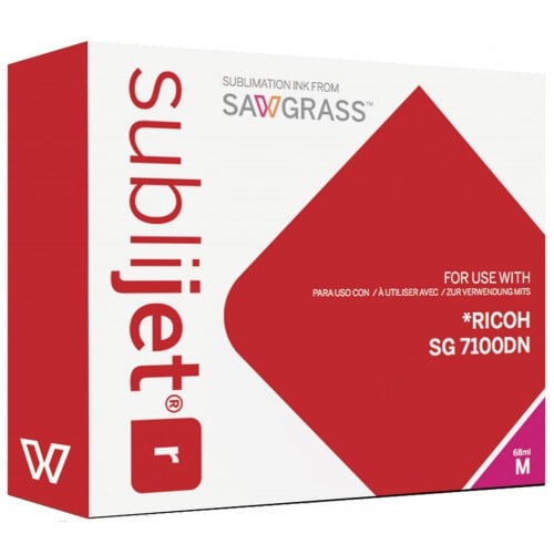 Encre sublimation SAWGRASS Sublijet-R - Magenta 68ml - pour RICOH SG7100DN