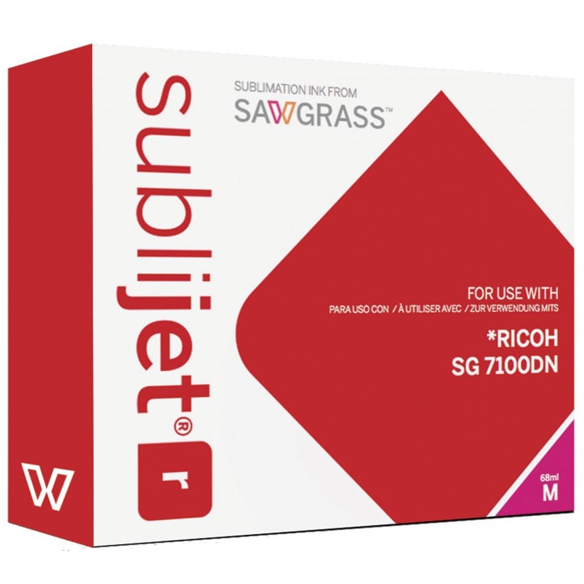 Encre sublimation SAWGRASS Sublijet-R - Magenta 68ml - pour RICOH SG7100DN