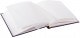 série BELLA VISTA Traditionnel en Lin - 30x31cm 60 pages blanches - Couverture personnalisable (Aubergine)