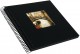 série BELLA VISTA Tradionnel en Lin - 21x20cm 40 pages noires - Couverture personnalisable (Noir)