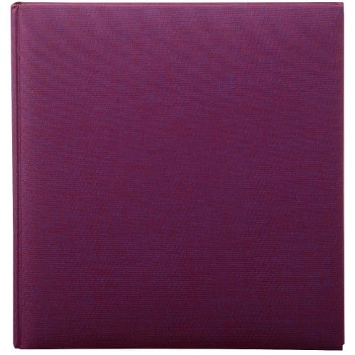 GOLDBUCH - Album photo série SUMMERTIME Traditionnel en lin 30x31cm 60 pages blanches (Violet)