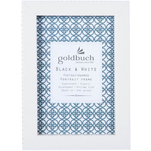 GOLDBUCH - Cadre photo Fresh Black & White (plastique)