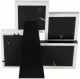 Fresh Black & White - Multivues plastique pour 4 photos (2x 10x10cm + 2x 10x15cm)