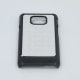 Coque smartphone TECHNOTAPE 2D Samsung Galaxy S2/GT-i9100 rigide noire avec feuille aluminium