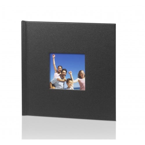 MITSUBISHI - Couverture Album Easygifts Photo Book 20x20cm - Noir - avec fenêtre