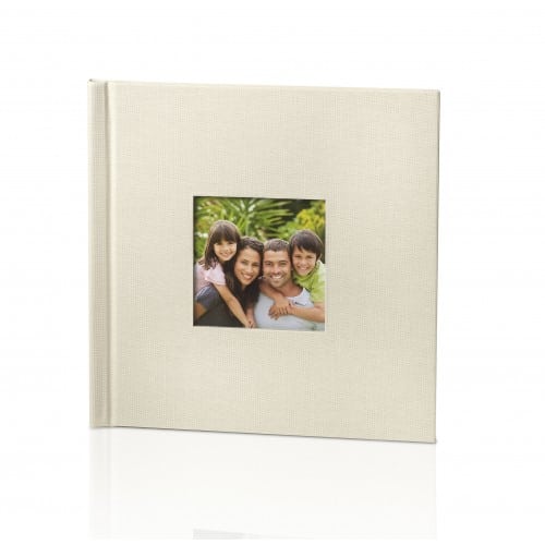 MITSUBISHI - Couverture Album Easygifts Photo Book 20x20cm - Crème - avec fenêtre