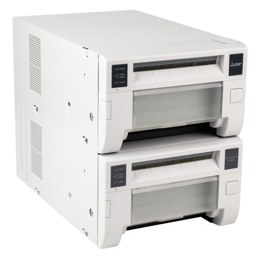 MITSUBISHI - Imprimante thermique CP-D707DW - 10x15, 13x18, 15x20, 15x23 - double capacité - rendement élevé
