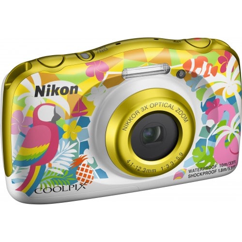 NIKON - Appareil compact numérique Coolpix W150 (resort) 13,2Mpx - zoom 3x (30-90mm) - écran 6,9cm - étanche 10m