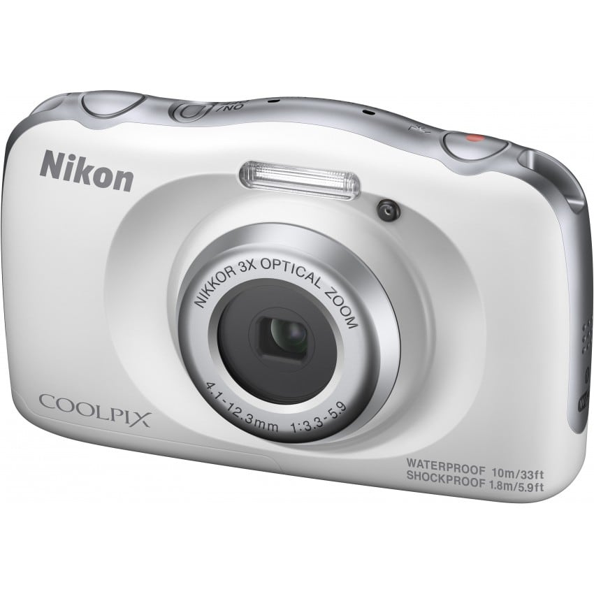 Coolpix W150 (blanc) 13,2Mpx - zoom 3x (30-90mm) - écran 6,9cm - étanche 10m