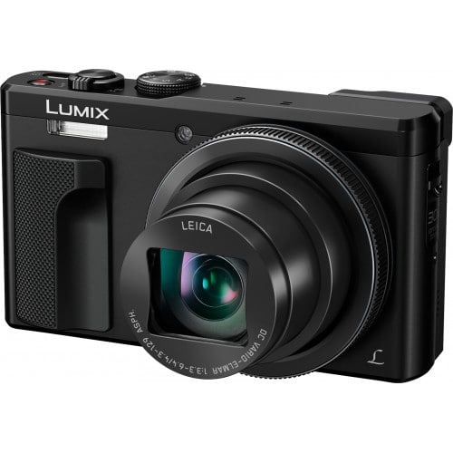 PANASONIC - Appareil compact numérique DMC-TZ82 (noir) 18,1Mpx - zoom 30x (24-720mm) - F3.3 - 6.4 - écran 7,5cm tactile - Photo 4K - Wifi