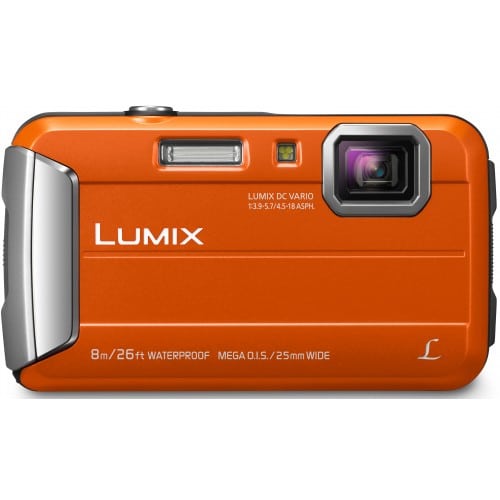 DMC-FT30 (orange) 16,1Mpx - zoom 4x - étanche 8m - écran 6,75cm - Vidéo HD