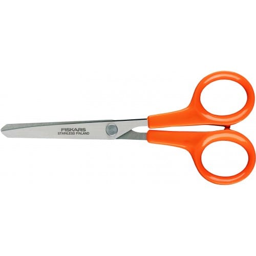 FISKARS - Ciseaux Classic Premium - 13cm - Bouts ronds - Pour droitiers et gauchers